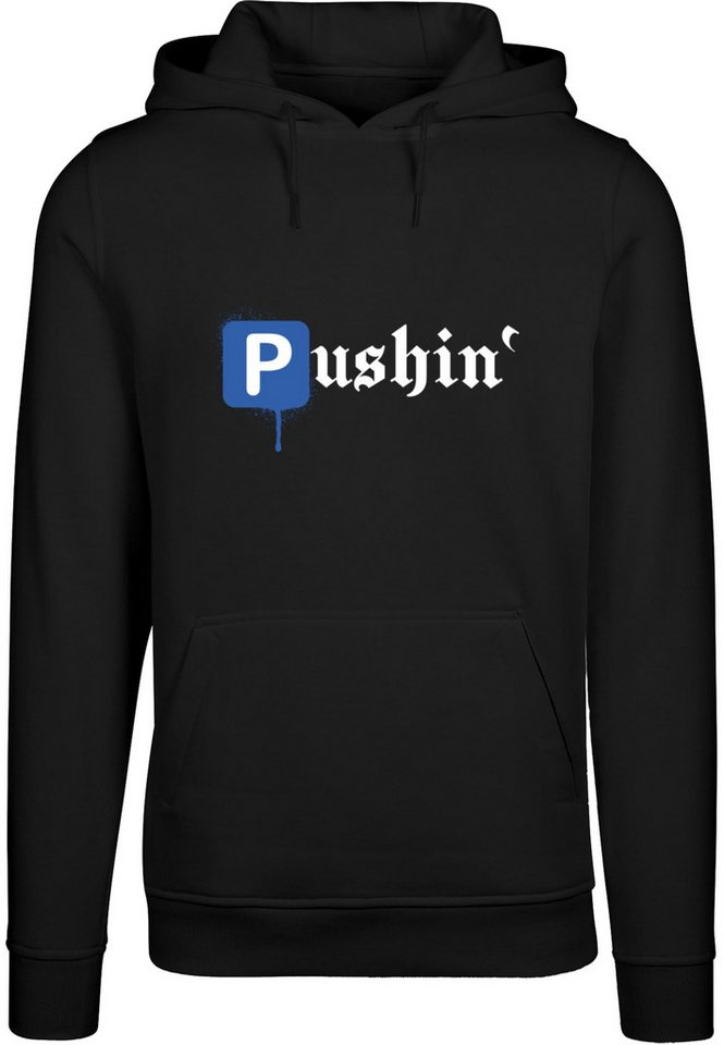 MisterTee Kapuzensweatshirt MisterTee Herren Pushin P Hoody (1-tlg) von MisterTee