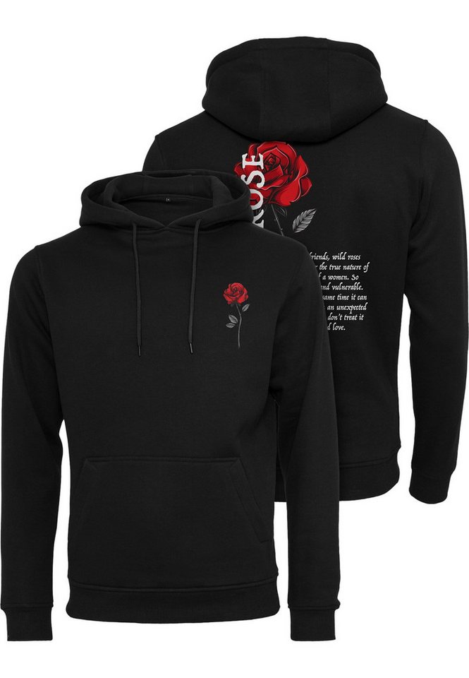 MisterTee Kapuzensweatshirt MisterTee Herren Wild Rose Hoody (1-tlg) von MisterTee