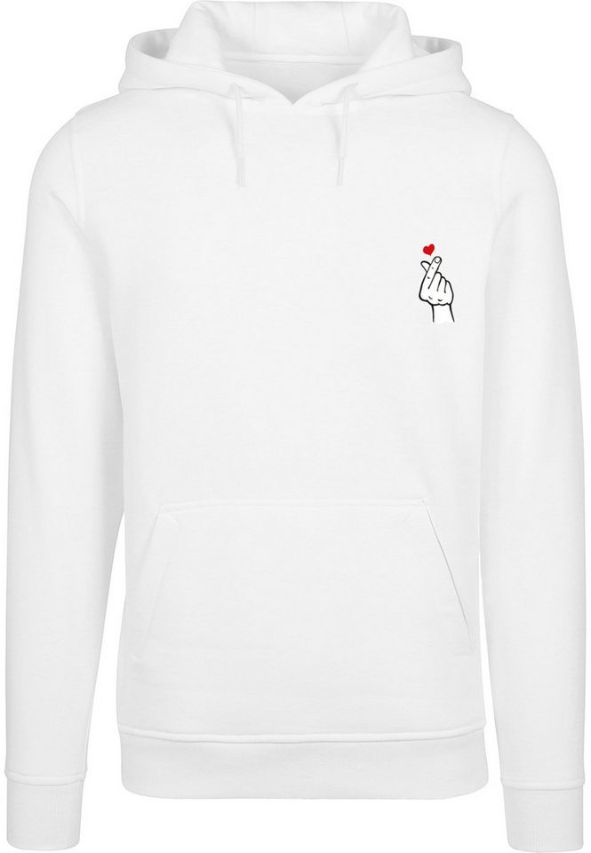 MisterTee Kapuzensweatshirt MisterTee Love Sign 2.0 (1-tlg) von MisterTee