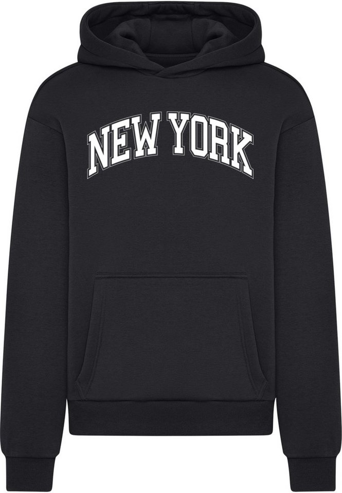 MisterTee Kapuzensweatshirt MisterTee New York Fluffy Hoody (1-tlg) von MisterTee
