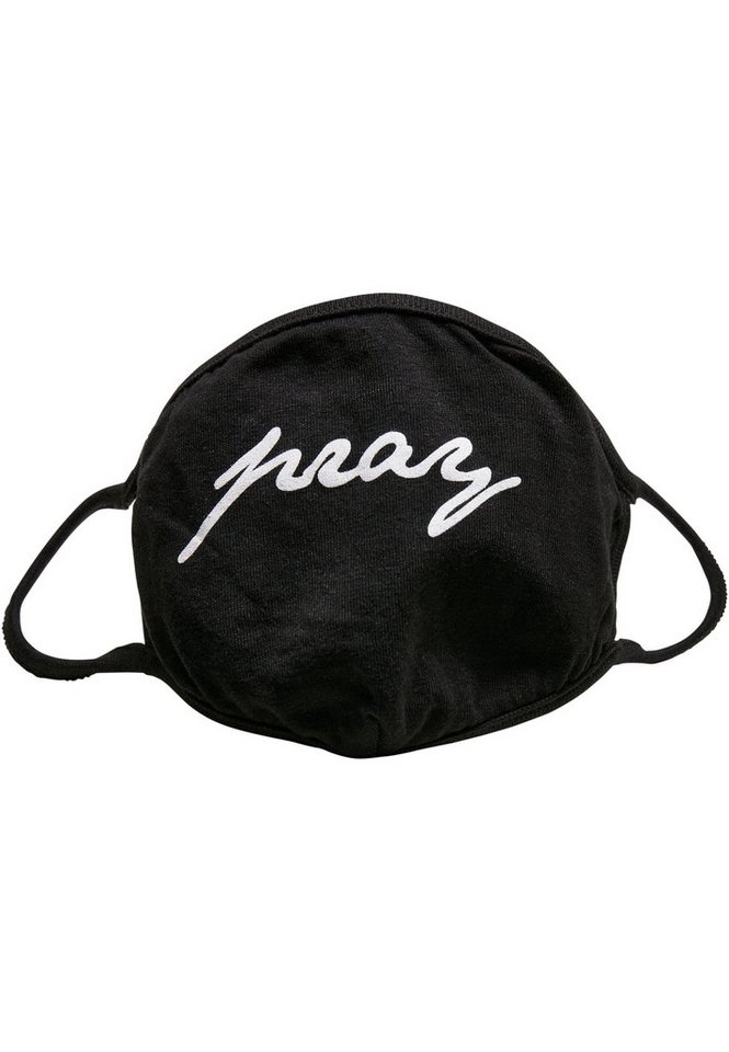 MisterTee Mund-Nasen-Maske MisterTee Unisex Pray Wording Face Mask von MisterTee