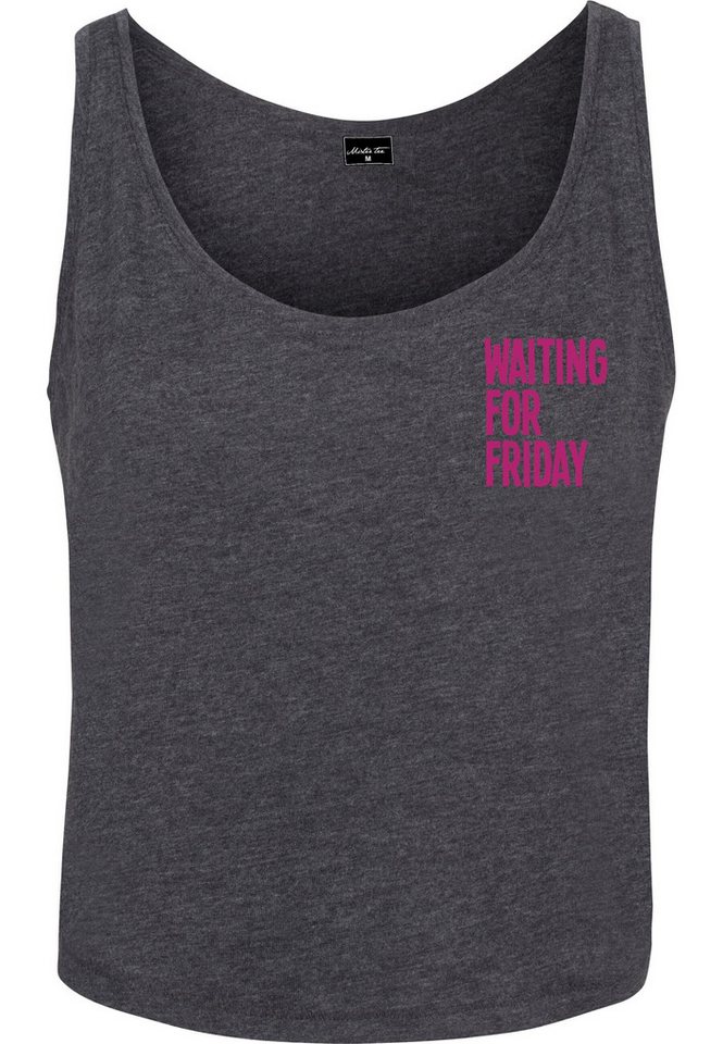 MisterTee Muskelshirt MisterTee Damen Ladies Waiting For Friday Box Tank (1-tlg) von MisterTee