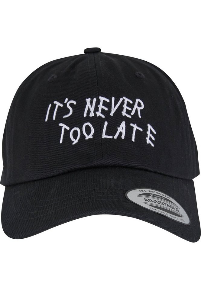 MisterTee Snapback Cap MisterTee Never Too Late Dad Cap von MisterTee