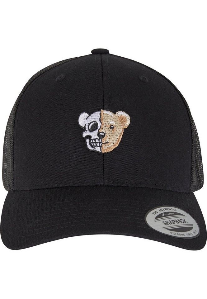 MisterTee Snapback Cap MisterTee Skull Bear Wooly Combed Cap von MisterTee
