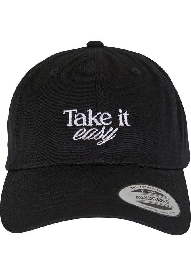 MisterTee Snapback Cap MisterTee Take It Easy Low Profile Cotton Twill von MisterTee
