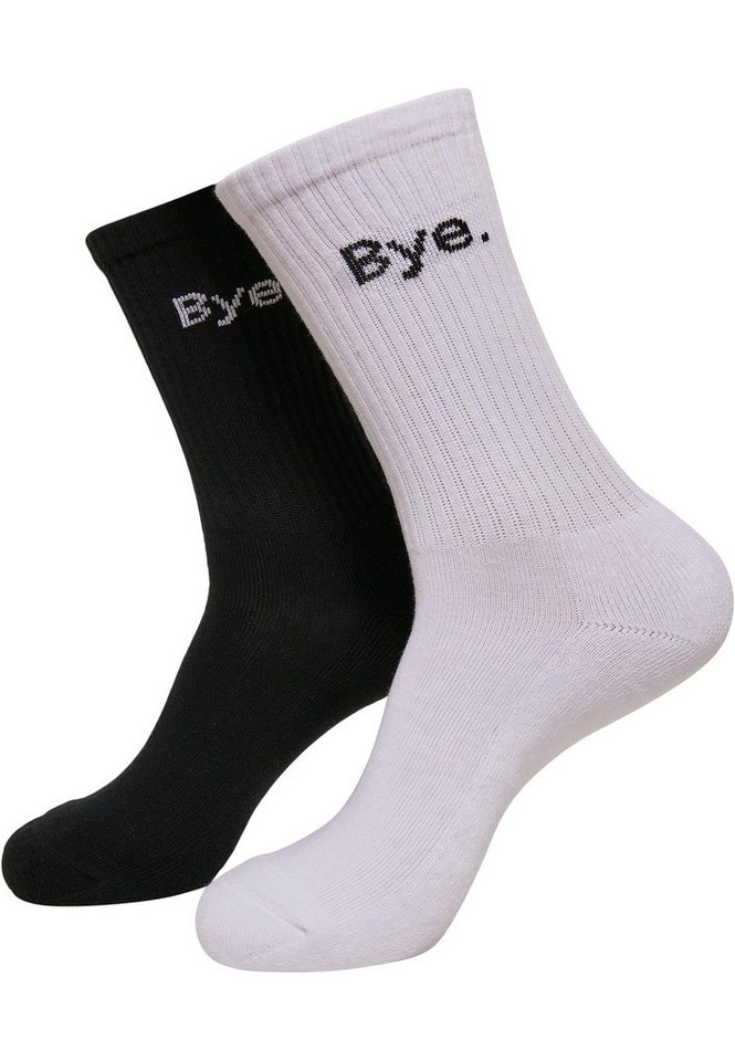 MisterTee Strümpfe MisterTee Unisex HI - Bye Socks short 2-Pack (1-Paar) von MisterTee