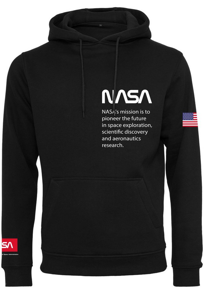 MisterTee Sweater Herren NASA Definition Hoody (1-tlg) von MisterTee