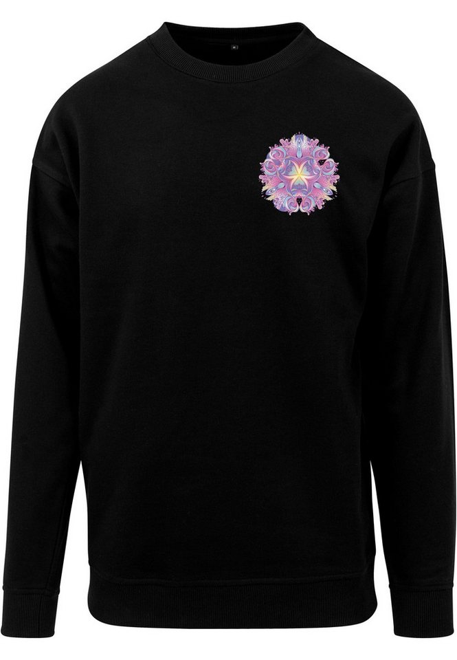 MisterTee Sweater MisterTee Damen Ladies Psychadelic Mandala Crewneck (1-tlg) von MisterTee
