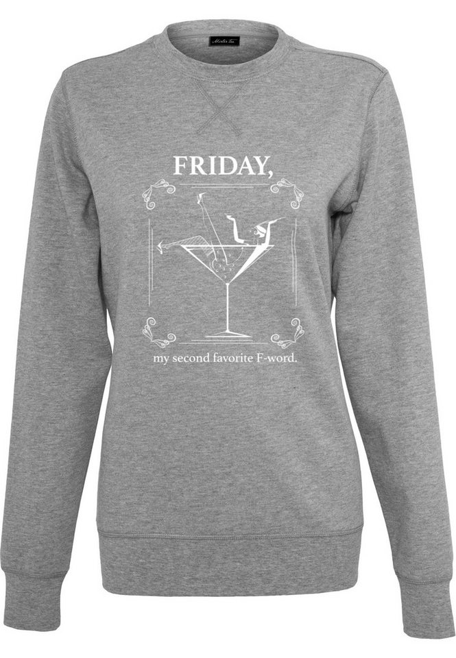 MisterTee Sweatshirt MisterTee Damen Ladies F-Word Crewneck (1-tlg) von MisterTee