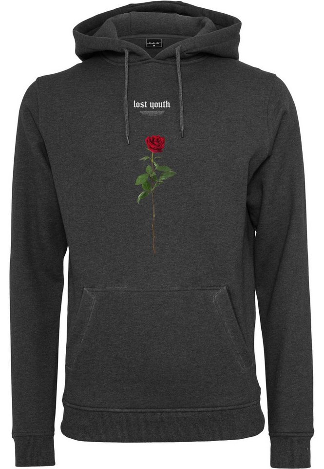 MisterTee Sweatshirt MisterTee Herren Lost Youth Rose Hoody (1-tlg) von MisterTee
