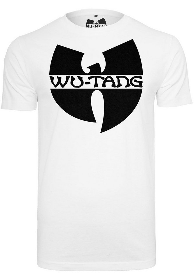 MisterTee T-Shirt MisterTee Herren Wu-Wear Logo T-Shirt (1-tlg) von MisterTee