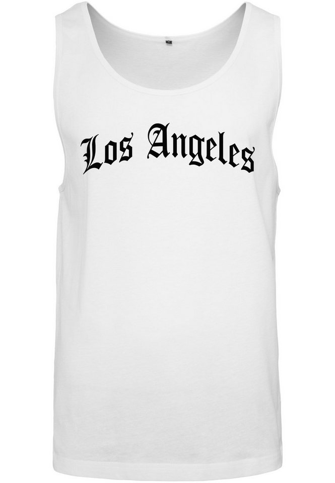 MisterTee Tanktop MisterTee Herren Los Angeles Wording Tank Top (1-tlg) von MisterTee