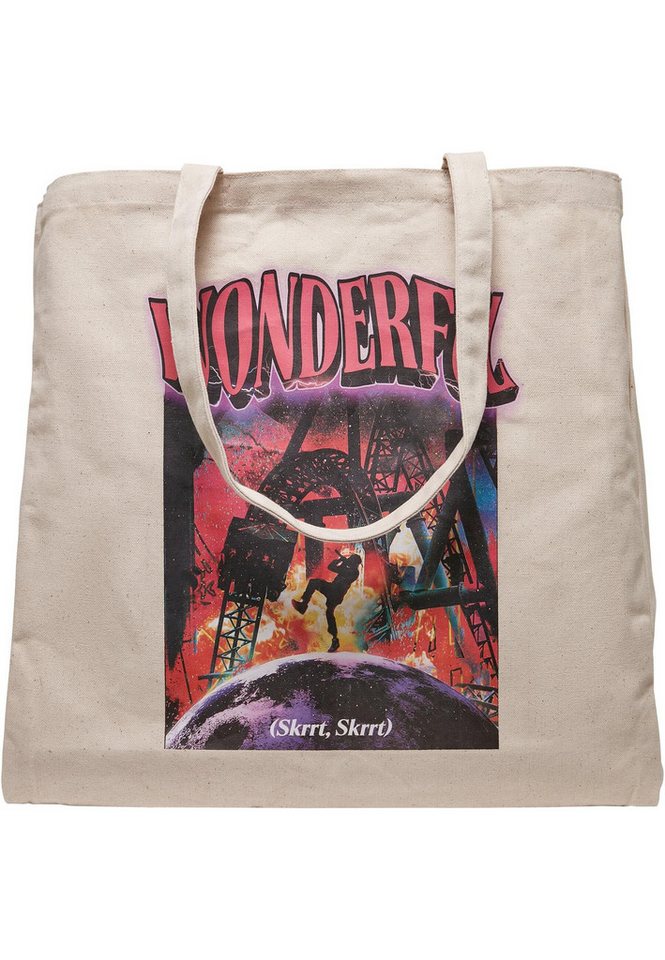 MisterTee Umhängetasche MisterTee Unisex Wonderful Oversize Canvas Tote Bag (1-tlg) von MisterTee