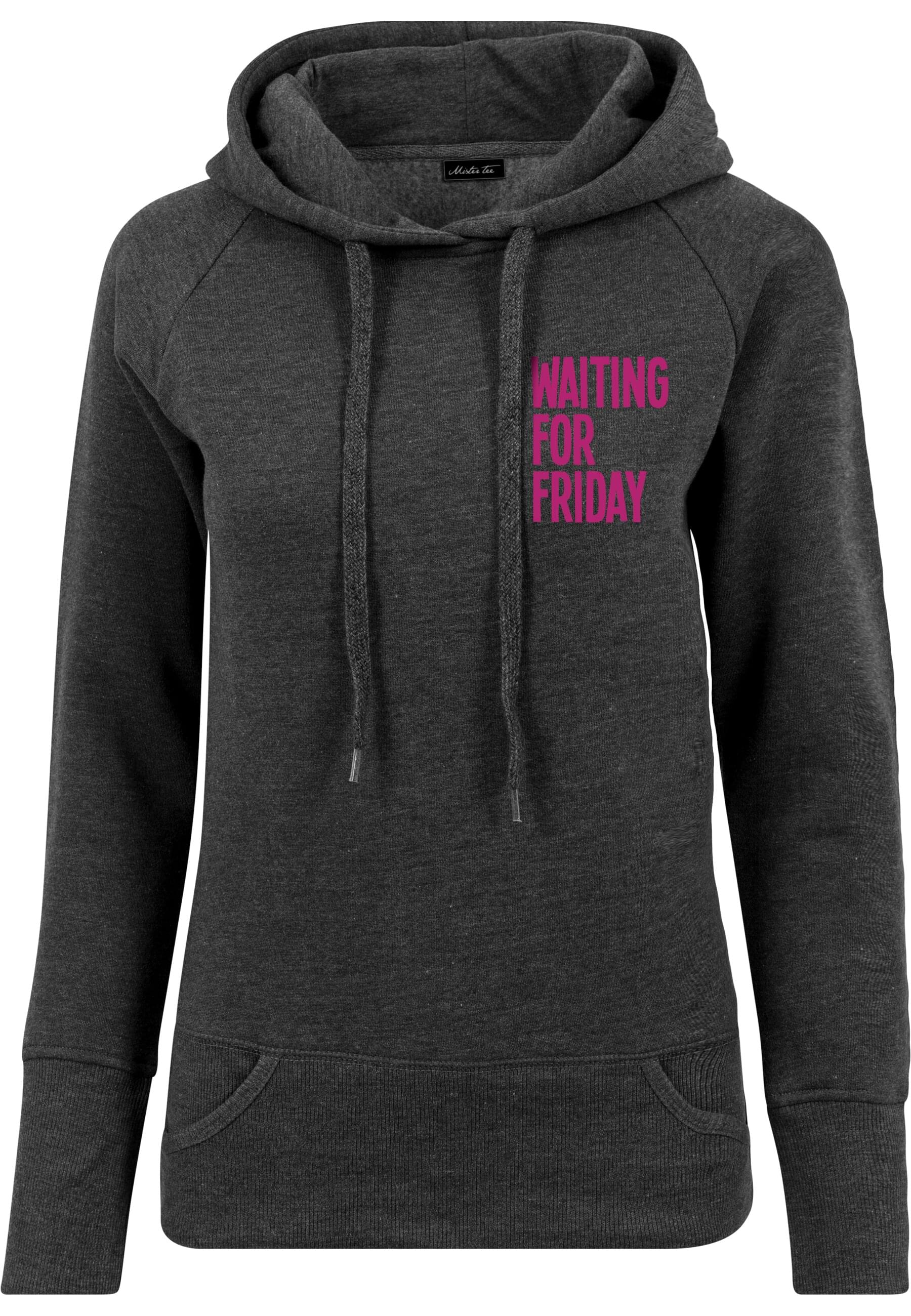 MisterTee Kapuzenpullover "MisterTee Damen Ladies Waiting For Friday Hoody" 1 Stk. von Mistertee