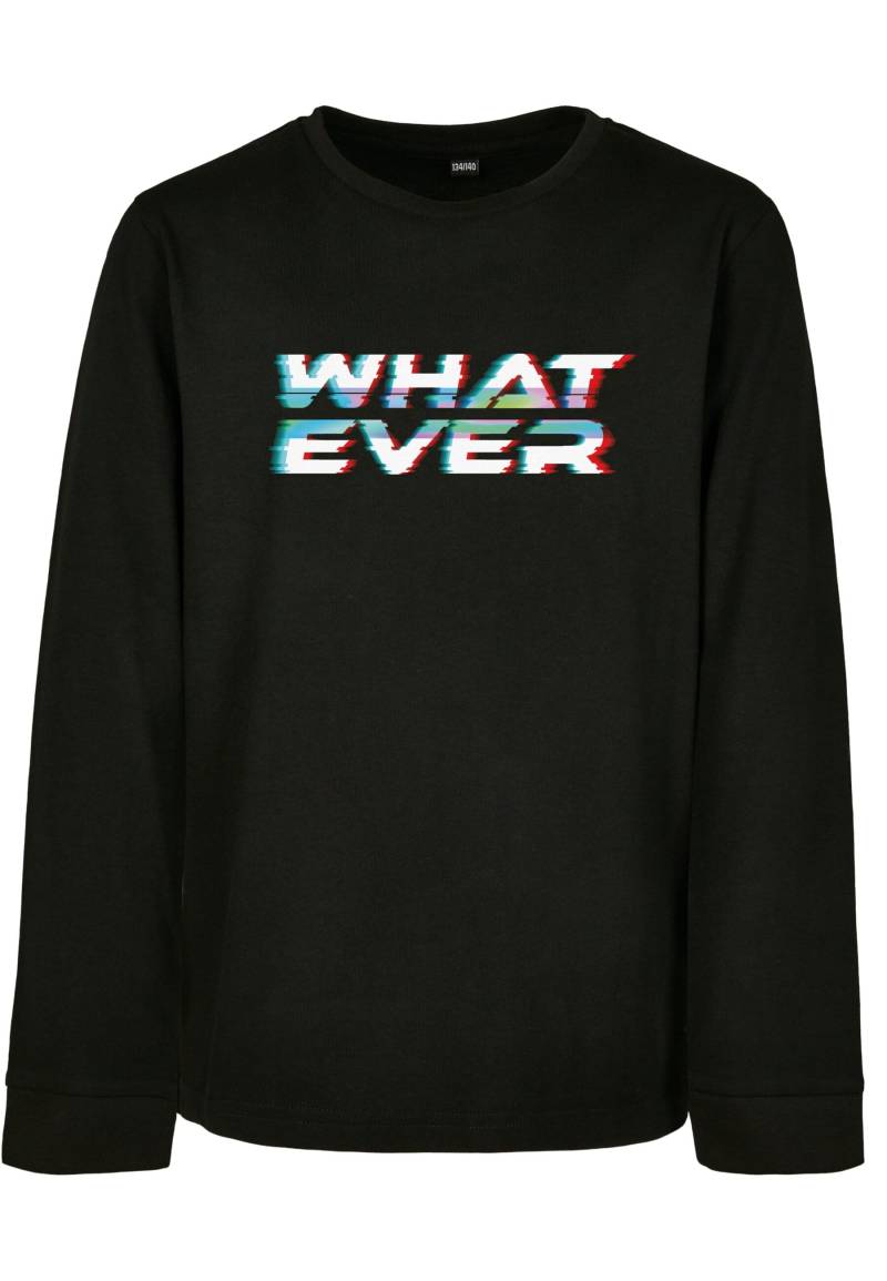 MisterTee Langarmshirt "MisterTee Herren Kids Whatever Longsleeve" 1 Stk. tlg. von Mistertee