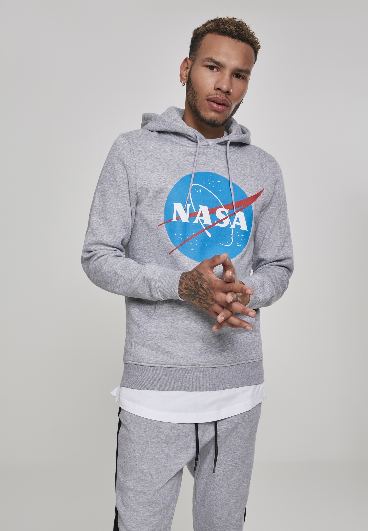 MisterTee Sweatshirt "MisterTee Herren NASA Hoody", (1 tlg.) von Mistertee