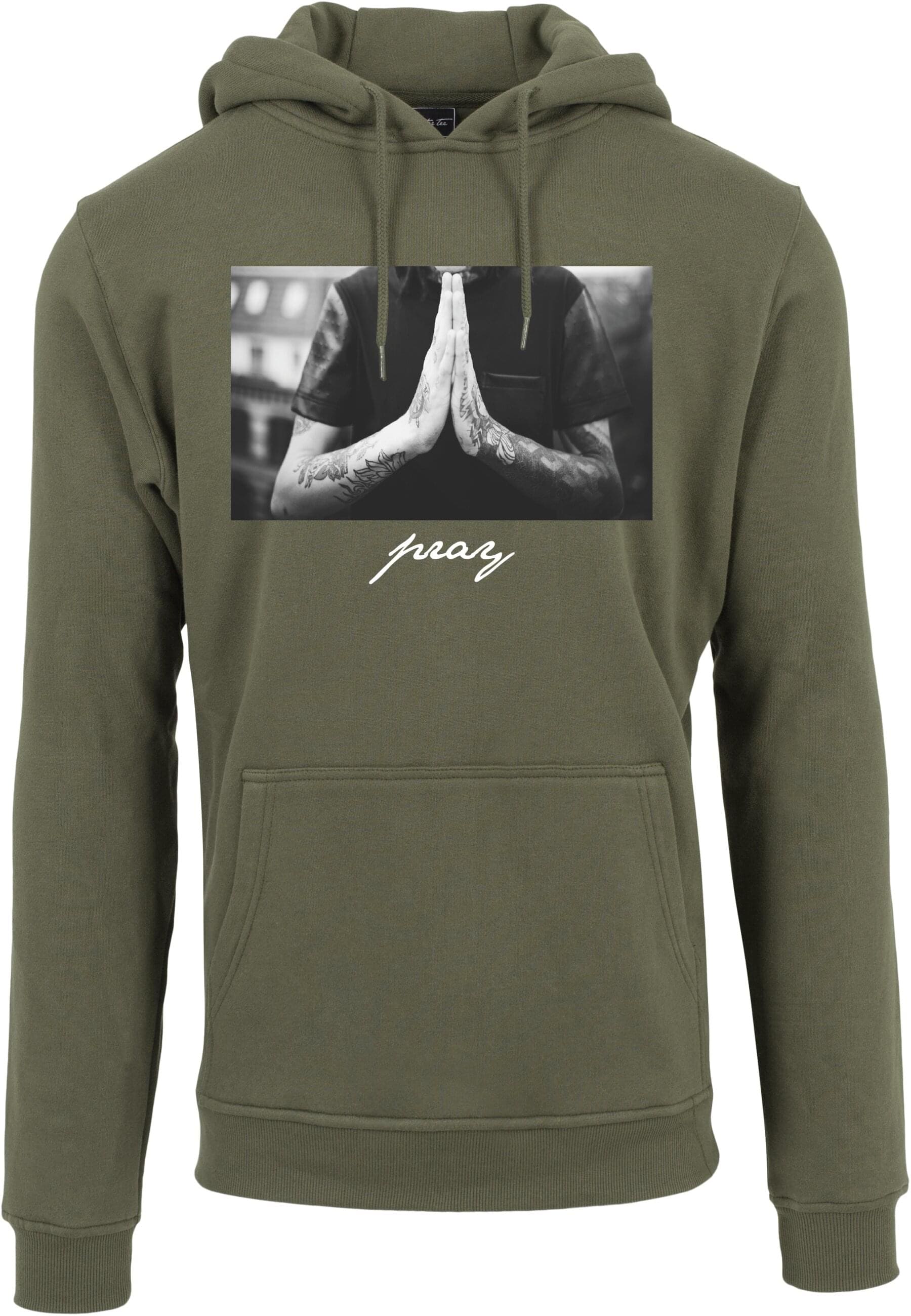 MisterTee Sweatshirt "MisterTee Herren Pray Hoody", 1 Stk. von Mistertee