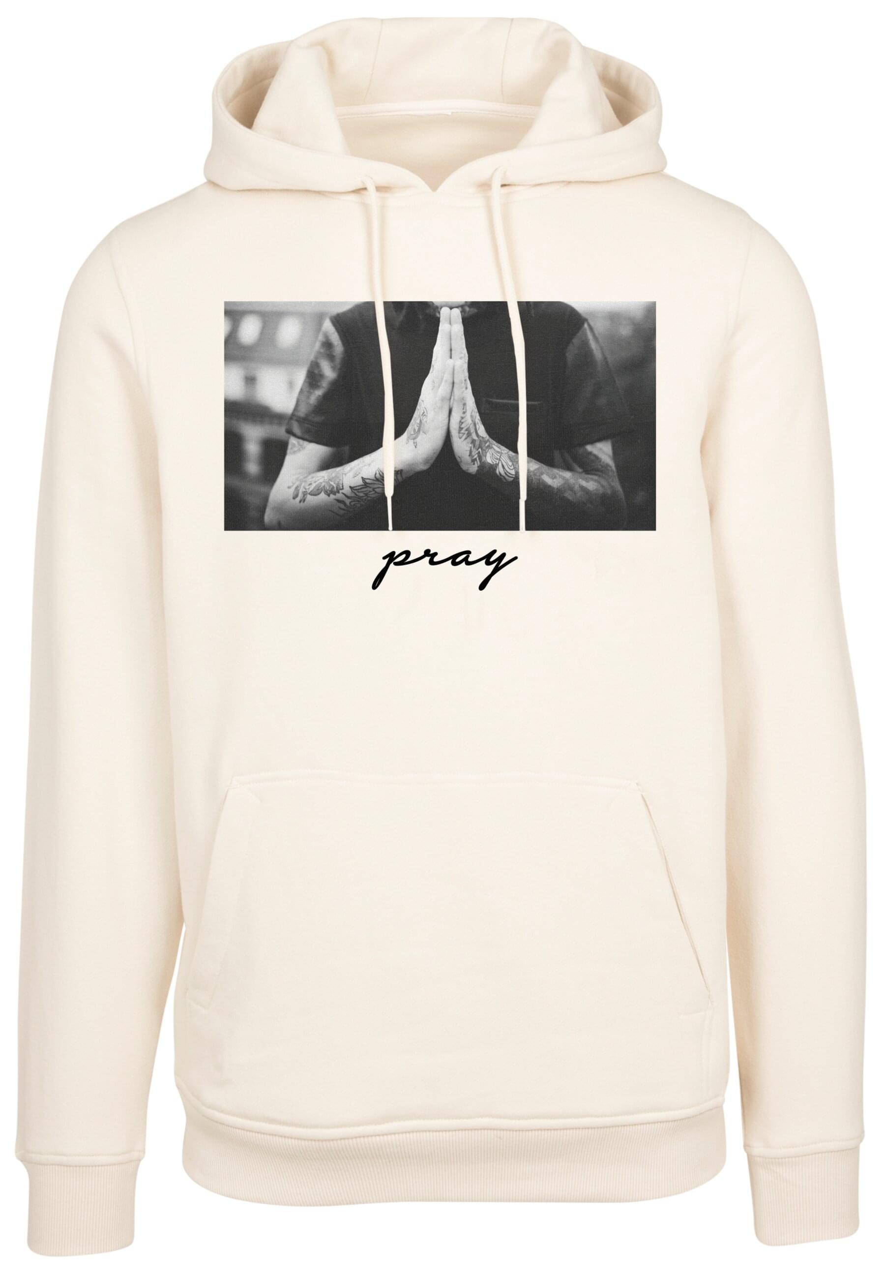 MisterTee Sweatshirt "MisterTee Herren Pray Hoody", 1 Stk. von Mistertee