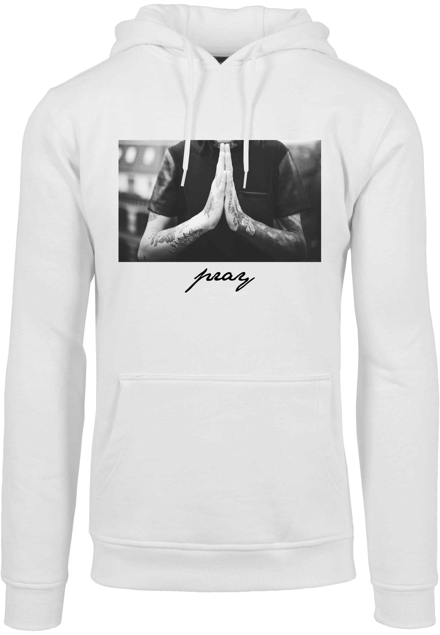 MisterTee Sweatshirt "MisterTee Herren Pray Hoody", 1 Stk. von Mistertee