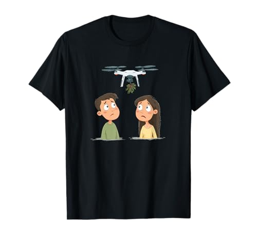 Xmas Mistelzweig mit lustigem Drohnen-Kostüm für Erwachsene und Kinder T-Shirt Xmas Mistelzweig mit lustigem Drohnen-Kostüm für Erwachsene und Kinder T-Shirt von Mistletoe Drone Outfit