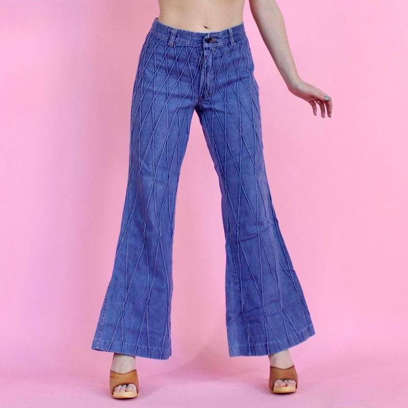 Vintage 70Er Jahre Patchwork Schlagjeans Vintage 70Er Jahre Patchwork Schlagjeans von MistyMountainVint