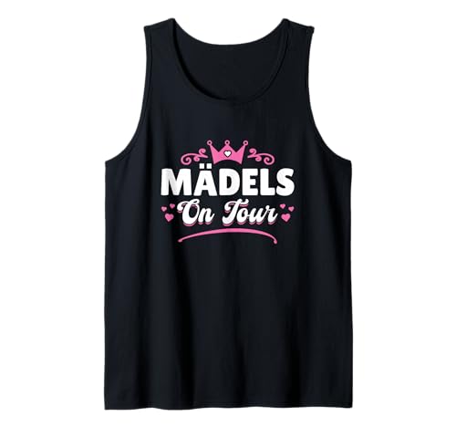 Mädelsabend Girls Trip Mädels On Tour Tank Top von Mit Den Mädels On Tour