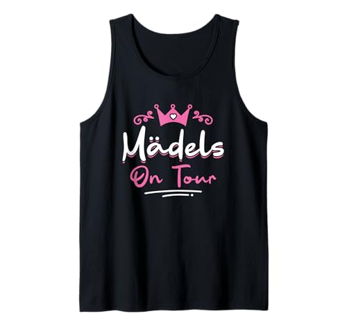 Mädelsabend Girls Trip Mädels On Tour Tank Top von Mit Den Mädels On Tour