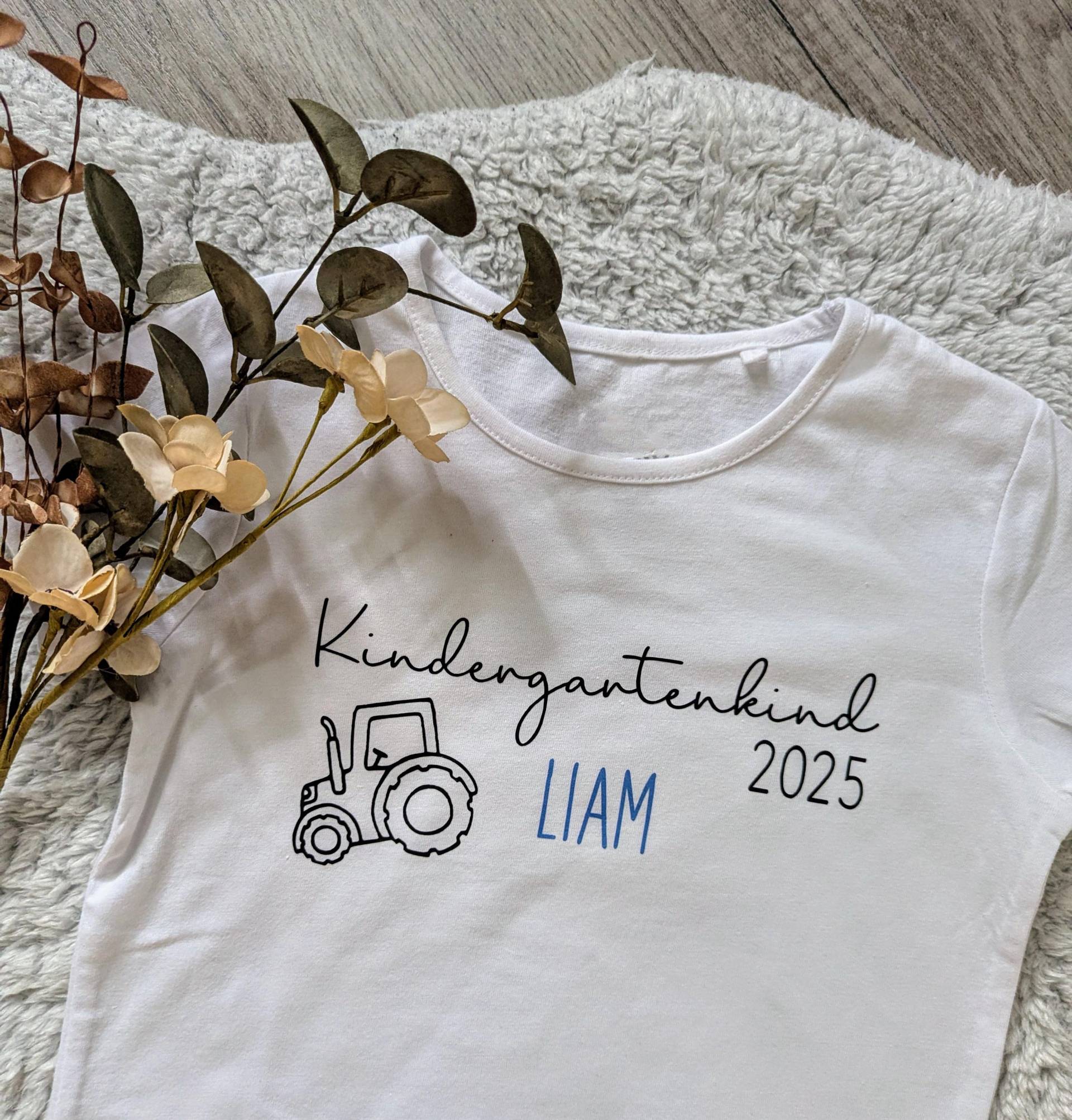 T-Shirt | Bügelbild Kindergarten Kindergartenkind Kind Outfit Erinnerung von MitLiebeinsHerz