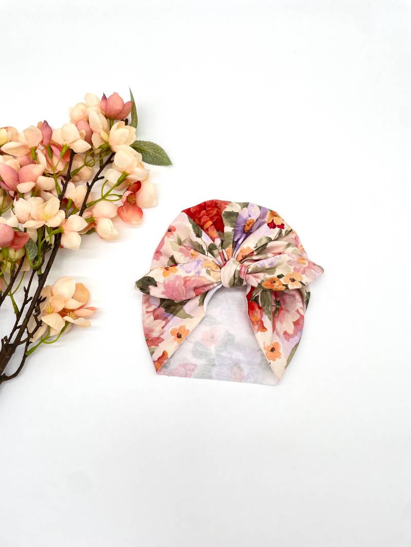 Baby Turbanmütze | Mütze Für Babys Mädchen Mode Geburtsgeschenk Kleidung von MitLiebezumFaden