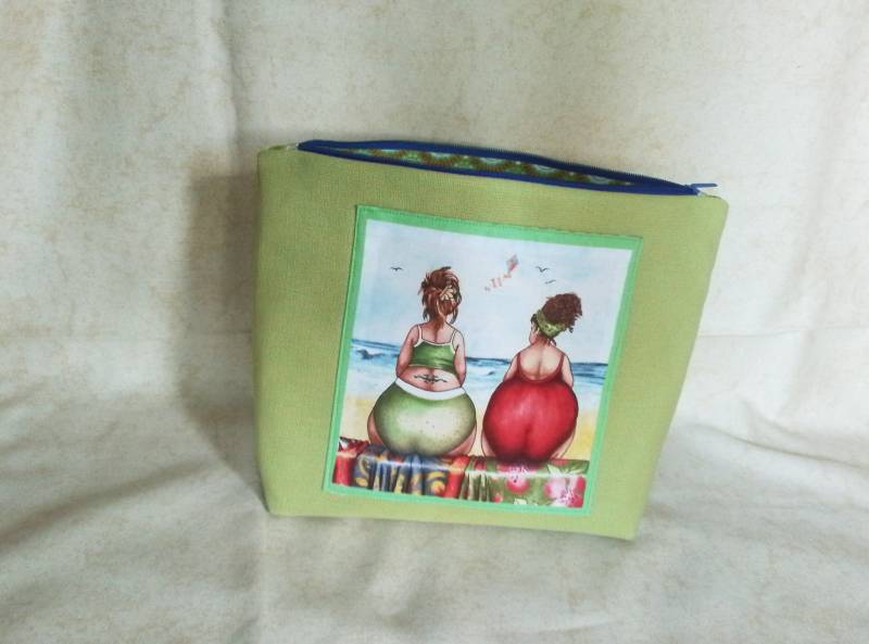 Kosmetikbeutel, Kulturtasche von MitNadelundFadeLaden