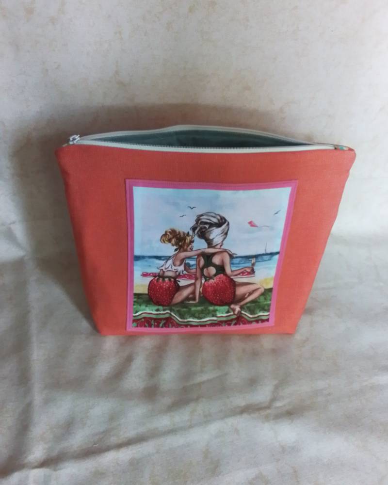 Kosmetikbeutel, Kulturtasche von MitNadelundFadeLaden