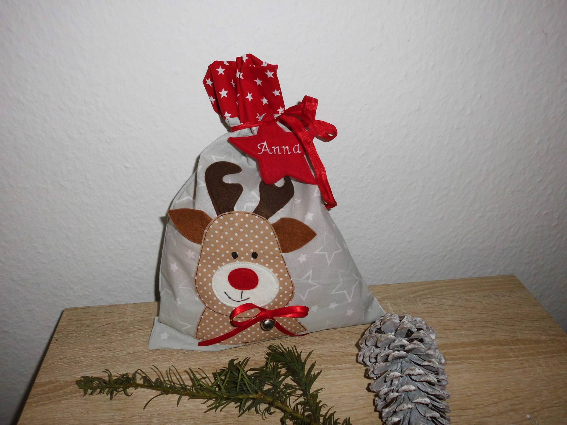 Nikolaussäckchen Mit Namen, Geschenkverpackung von MitNadelundFadeLaden