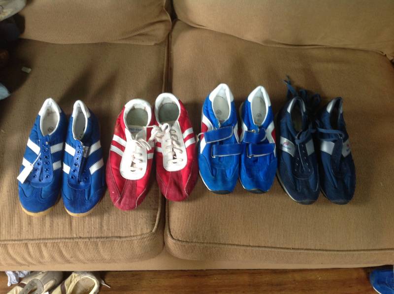 1970Er Vintage Deadstock Sneakers Schuhe Low Top Nylon Wildleder.not Converse Pick 1 Herren Damen T-Shirt Jeans Hose Mantel Kleid 1970Er Vintage Deadstock Sneakers Schuhe Low Top Nylon Wildleder.not Converse Pick 1 Herren Damen T-Shirt Jeans Hose Mantel Kleid von MitchAmericanvintage