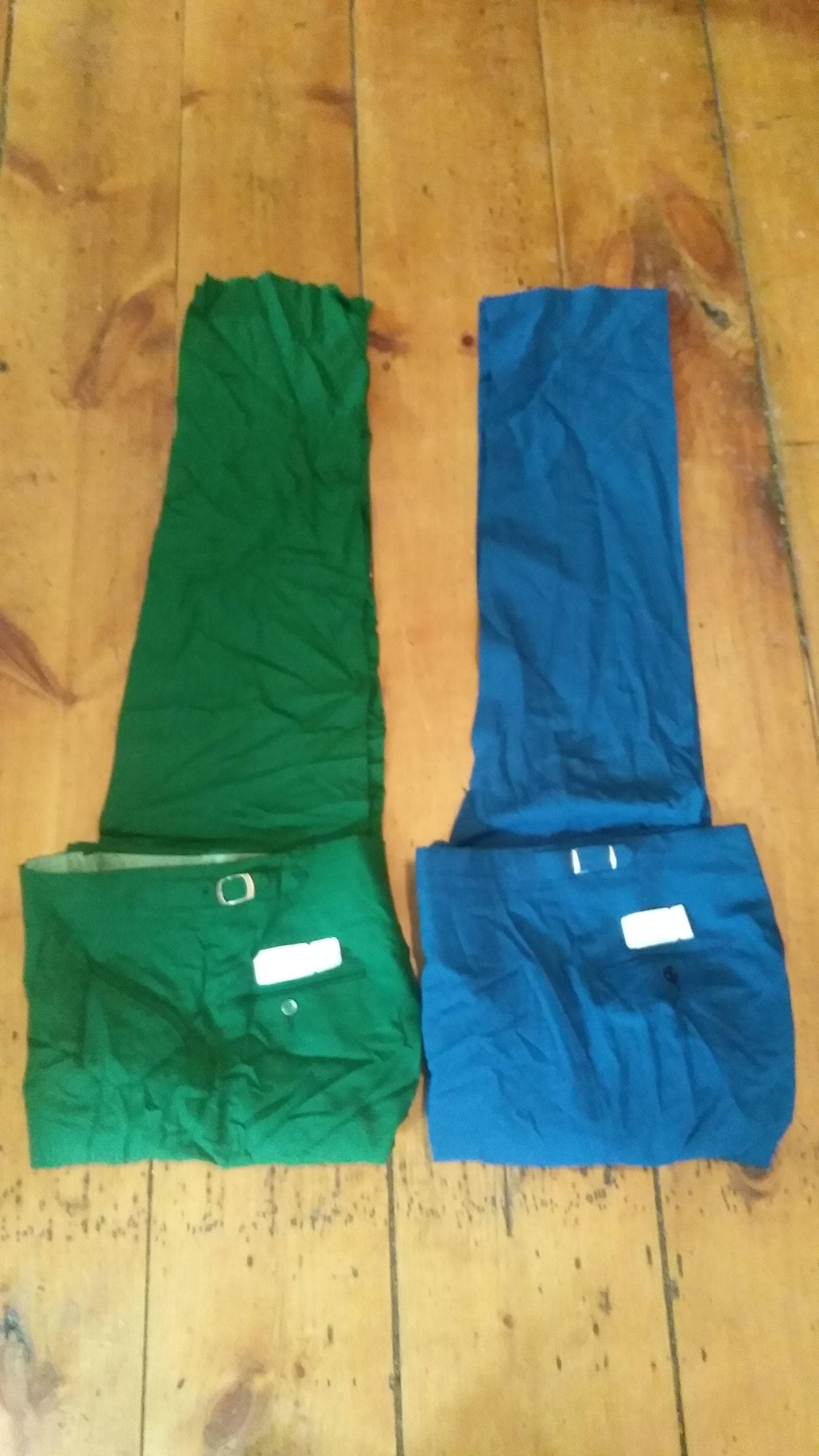 2 Jaymar Peg Leg Plissee Slim Fit 1960 Vintage Deadstock Pant Tiny Hole Herren 30x38 31x38 Neu Unfertig Made Usa Wear Sneaker T Shirt Jacke von MitchAmericanvintage