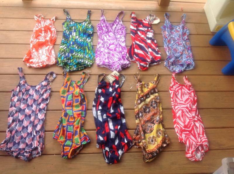 20 Vintage Damen Und Mädchen Tacho Schwimmanzüge Deadstock Nylon Hergestellt Usa Neue 1960Er Jahre Neues Altes Sortiment 1 Stück Turnschuhe T-Shirts von MitchAmericanvintage
