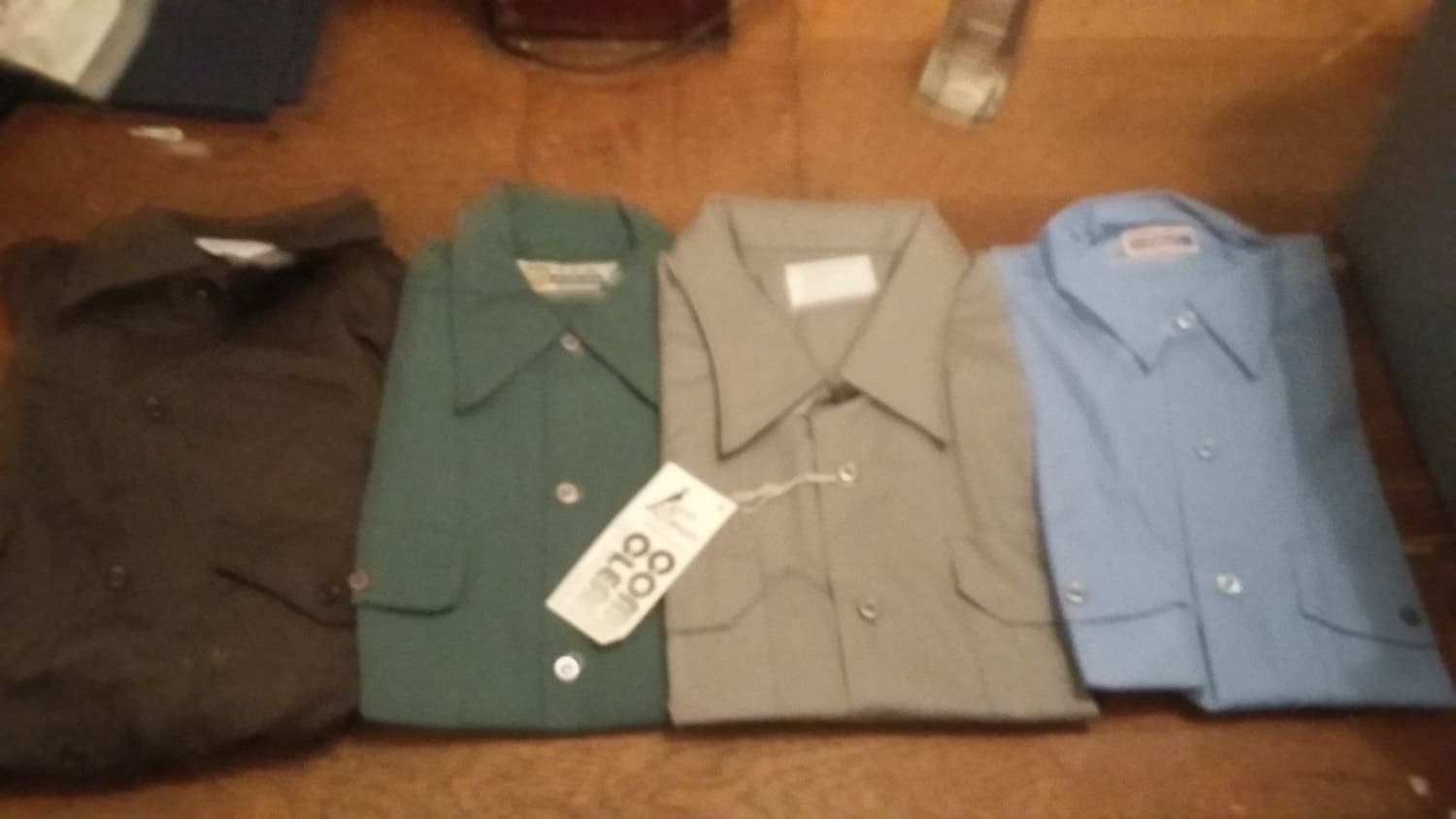 8 Vintage Deadstock Uniform Made Usa Baumwolle 1960Er Jahre Arbeitshemden Männer Neu Alt Langarm Pick It Jeans T Shirt Stiefel Oder Sneakers von MitchAmericanvintage