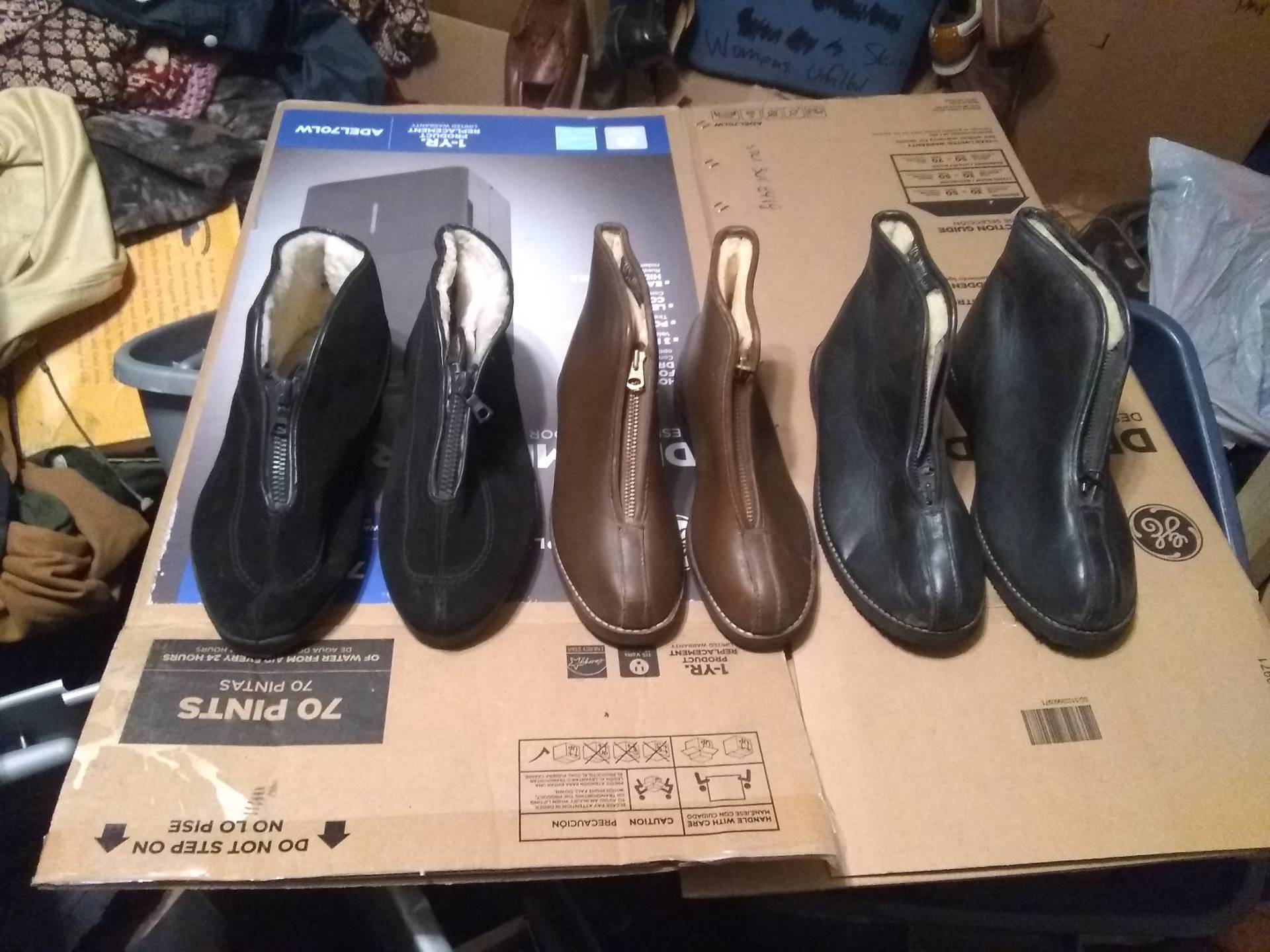 Chucka Fell Gefüttert Stiefel Vintage Deadstock Neue Alte 1960 Frauen Schuh Leder Pick Größe Gemacht Usa Winter Tragen Jeans T-Shirt Hose Kleid von MitchAmericanvintage