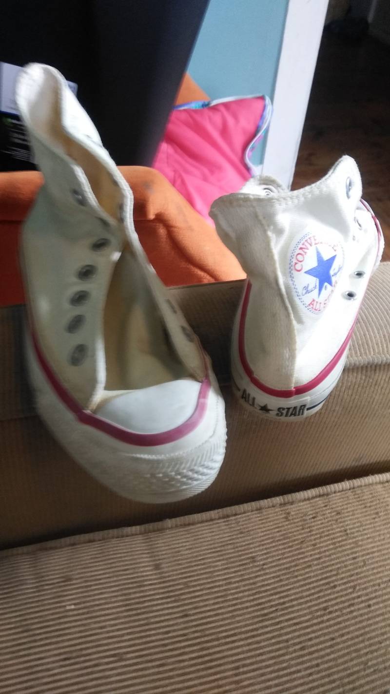 Converse Chuck Taylor All Star Leinwand Vintage Deadstock Sneaker Schuh 1970 Hallo Top Basketball Verrückt Usa Männer 3, 5 Frauen 5, 5 Tragen T Converse Chuck Taylor All Star Leinwand Vintage Deadstock Sneaker Schuh 1970 Hallo Top Basketball Verrückt Usa Männer 3, 5 Frauen 5, 5 Tragen T von MitchAmericanvintage