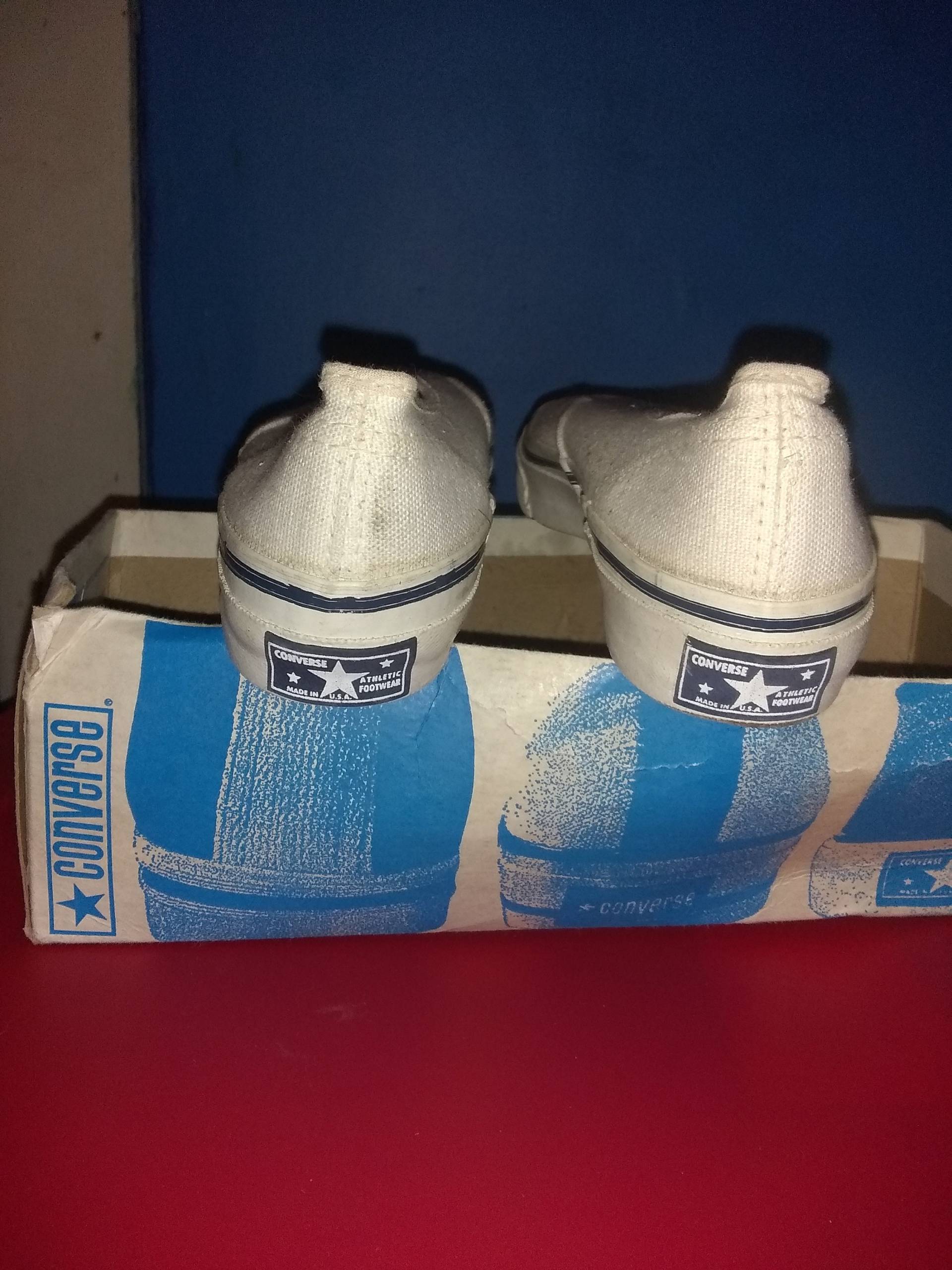 Converse Vintage Deadstock 1960 3 Sterne Canvas Boot Sneaker Schuh Herren Frauen 5 Neue Alte Nicht Stiefel Made Usa 1970Er Jahre Neues Jeanskleid von MitchAmericanvintage