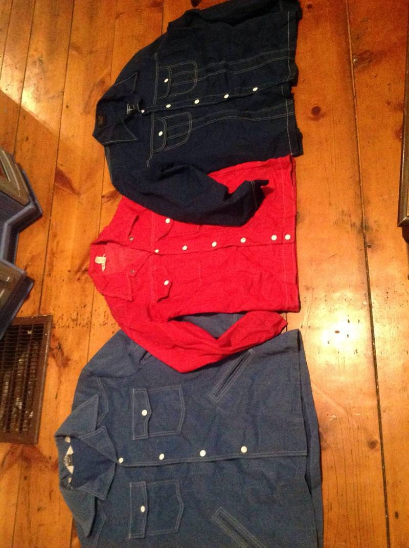 Deadstock 1970 Vintage Baumwolle Jeansjacke Herren Damen Usa Western Freizeit Cowboy Mantel Tragen Turnschuhe T Shirt Hose Schuhe Stiefel Pick 1 von MitchAmericanvintage