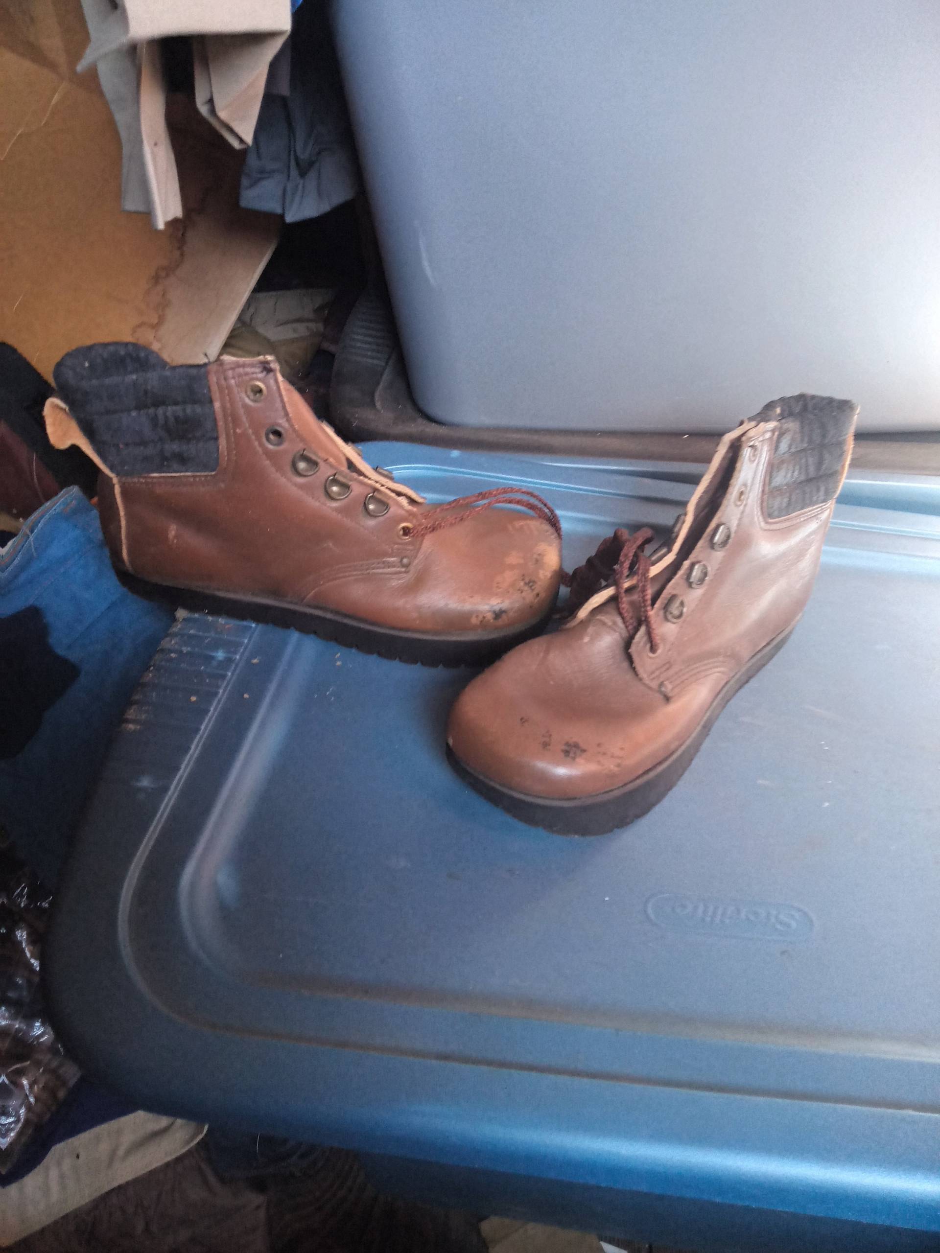 Deadstock Vintage Anne Kalso Earth Schuhe Negitive Heel 1970 Schnürleder Stiefel Frauen 5 5.5 6 6.5 7 Pick Größe Imperfekt von MitchAmericanvintage