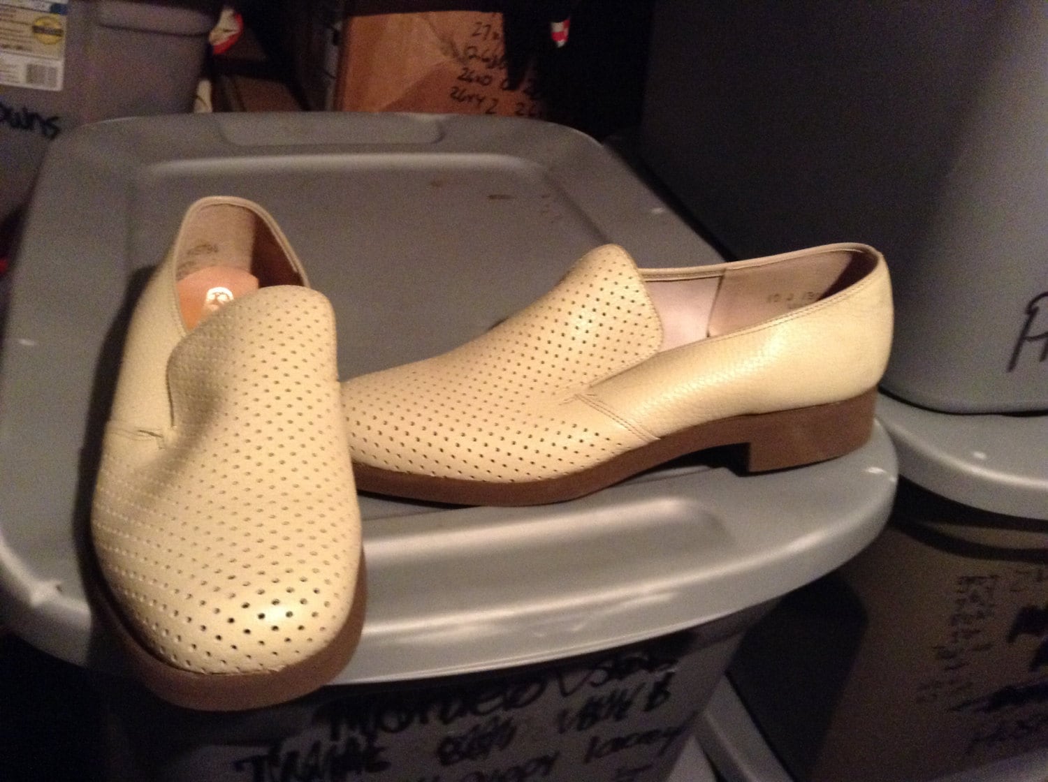 Deadstock Vintage Nos Leder Hush Puppy Shoe Loafer Herren 10 J Made Usa Crepe Sole 1970 Wear Pant Jean T Shirt Jacke von MitchAmericanvintage