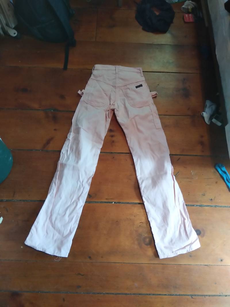 Dee Cee Deadstock 1970 Vintage Twill Maler Hose Usa Jeans 5 Taschen Gerades Bein Herren 25x32 Carpenter Wear Sneakers T-Shirt Schuhjacke von MitchAmericanvintage