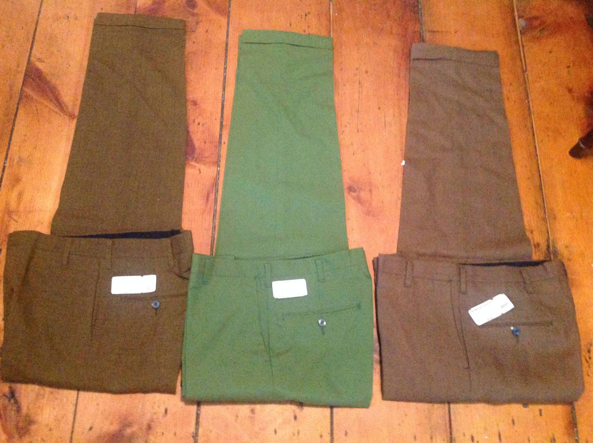 Dee Cee Perm Press Peg Leg Slim Fit Efeu Stil 1960Er Vintage Deadstock Flache Vorderhose Nicht Jeans Herren Pick 1 Paar Größe Neu Old Made Usa von MitchAmericanvintage