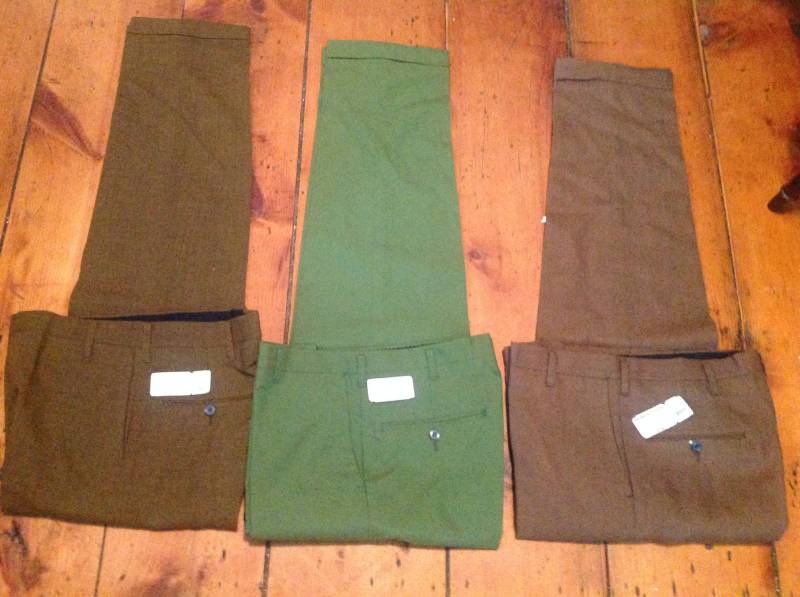 Dee Cee Perm Press Peg Leg Slim Fit Efeu Stil 1960Er Vintage Deadstock Flache Vorderhose Nicht Jeans Herren Pick 1 Paar Größe Neu Old Made Usa von MitchAmericanvintage