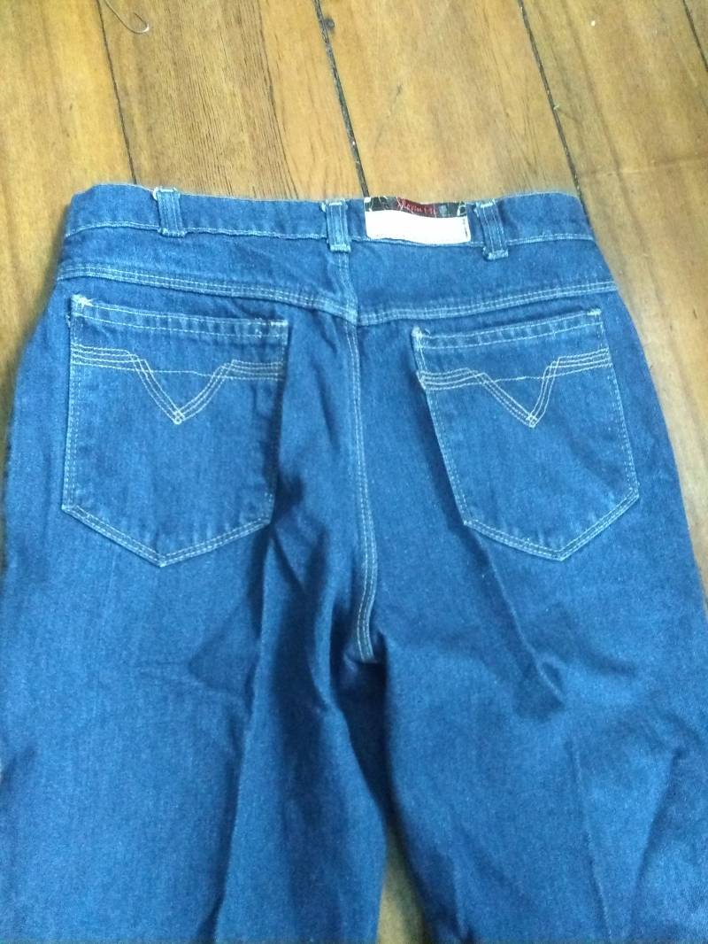 Levi Deadstock Denim Vintage Vorgewaschene Gerade Bein Jeans Movin Auf Hose Hohe Taille Herren Baumwolle 1980 Neu Hergestellt Usa Pick 33x34 31x34 von MitchAmericanvintage
