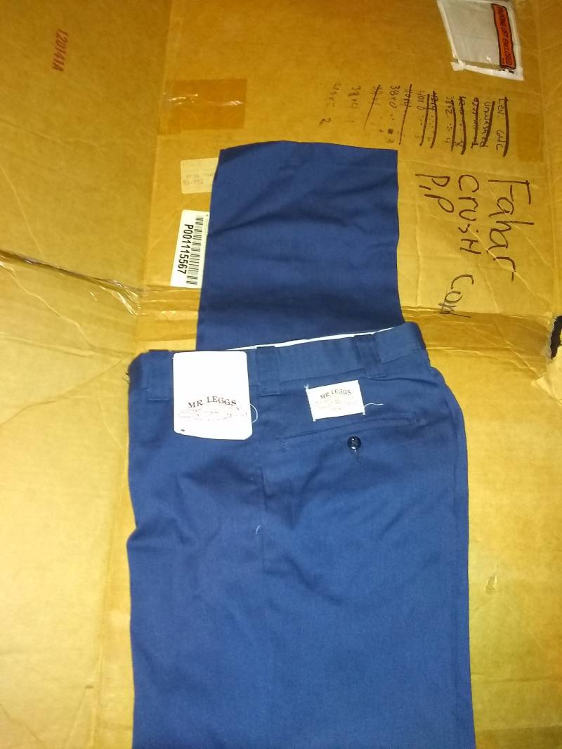 Nos Mr Legg Vintage Deadstock Work Dress Chino Lässig Herren Gerades Bein Jeans 27x32 25x34 Hose 1970 Tragen Sneaker Schuhjacke T-Shirt Mantel von MitchAmericanvintage