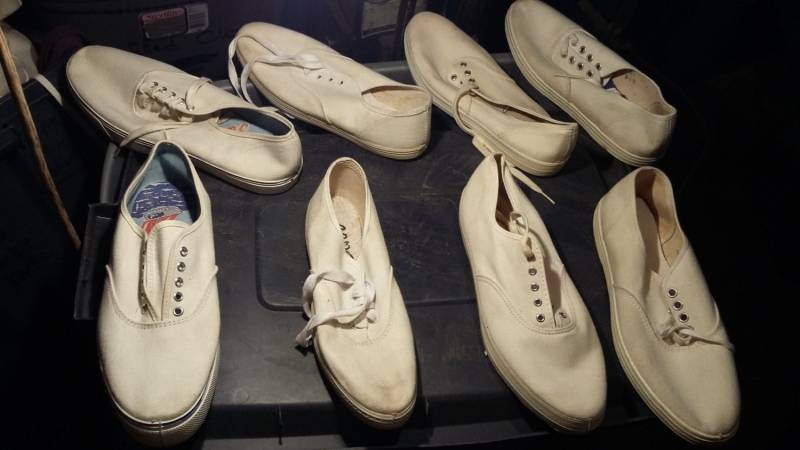 Turnschuhe Vintage Schuhe Usa-Maschinen Und Geräte-Schuhe Leinwand Wählen Sie Größe Herren Oder Damen Boot Top Jetzt Nicht Umgekehrt Der 1960Er Turnschuhe Vintage Schuhe Usa-Maschinen Und Geräte-Schuhe Leinwand Wählen Sie Größe Herren Oder Damen Boot Top Jetzt Nicht Umgekehrt Der 1960Er von MitchAmericanvintage