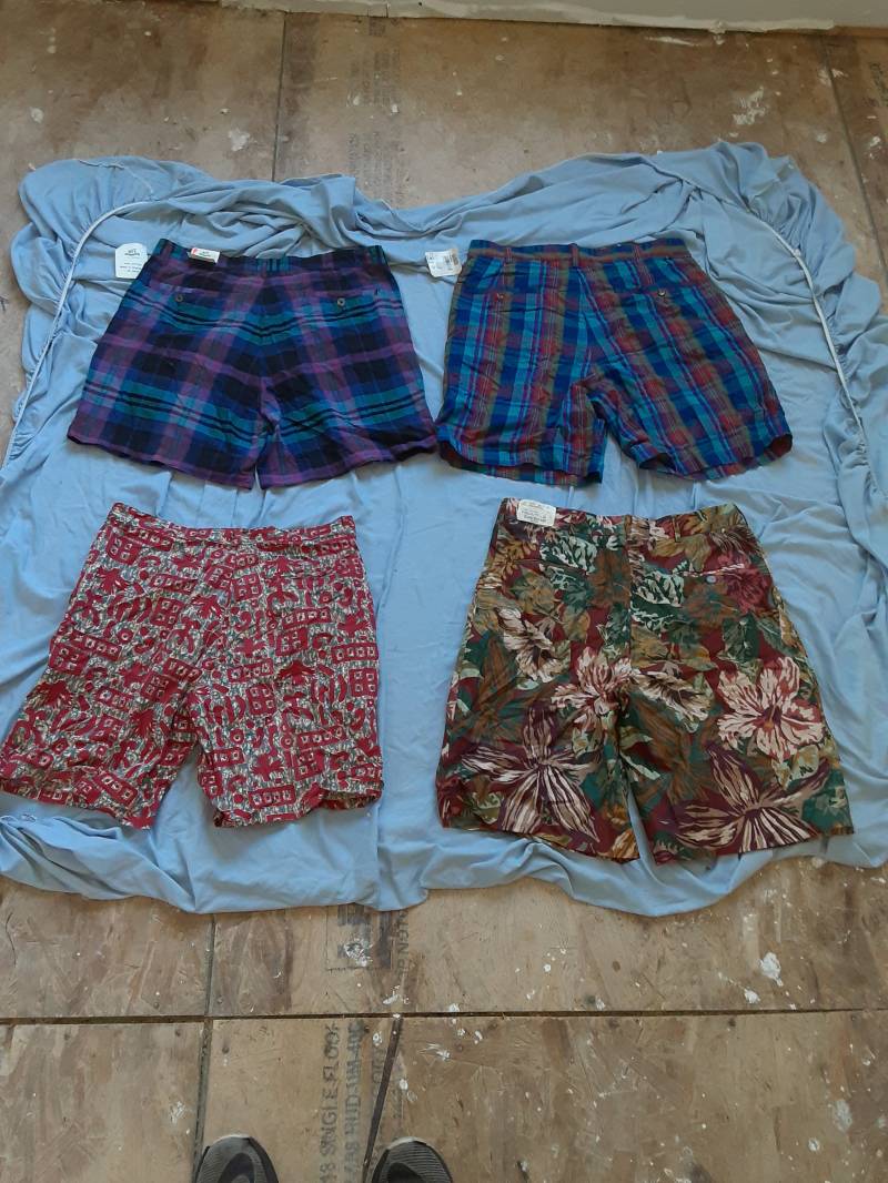 Van Heusen Woolrich Kariertes Muster Deadstock Vintage Baumwolle 1970 Kurzer Golf Koffer Pick 1 Herren 34 36 Neue Alte Hosenträger Sneaker T-Shirt Van Heusen Woolrich Kariertes Muster Deadstock Vintage Baumwolle 1970 Kurzer Golf Koffer Pick 1 Herren 34 36 Neue Alte Hosenträger Sneaker T-Shirt von MitchAmericanvintage