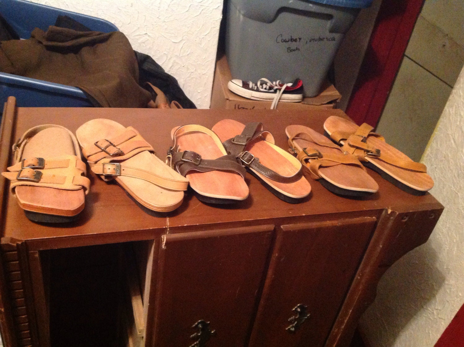 Vintage Deadstock Anne Kalso Erde Schuhe Sandalen Männer Und Frauen Größe 6 Stile Holen 1 Gemacht Usa Neue Alte Nicht Turnschuhe Ideal Mit von MitchAmericanvintage